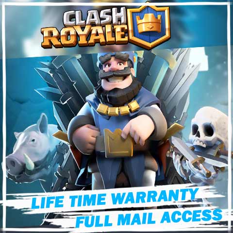 We're the kings in Game Accounts | Clash Royale Accounts