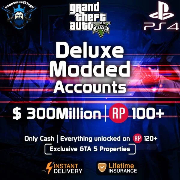 Buy GTA 5 MODDED ACCOUNT  250 Million in Total Assets (Xbox One