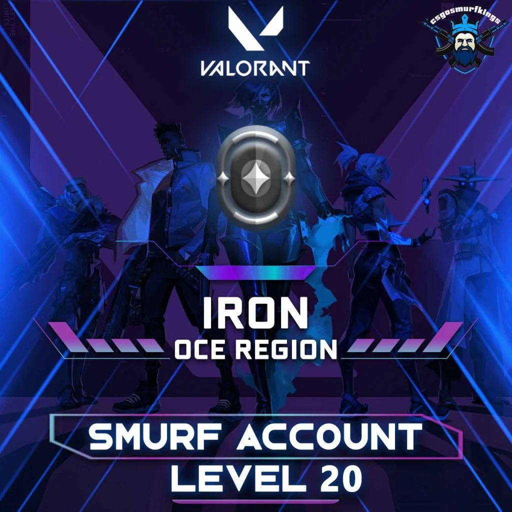 We're the kings in Game Accounts | Valorant Iron Account