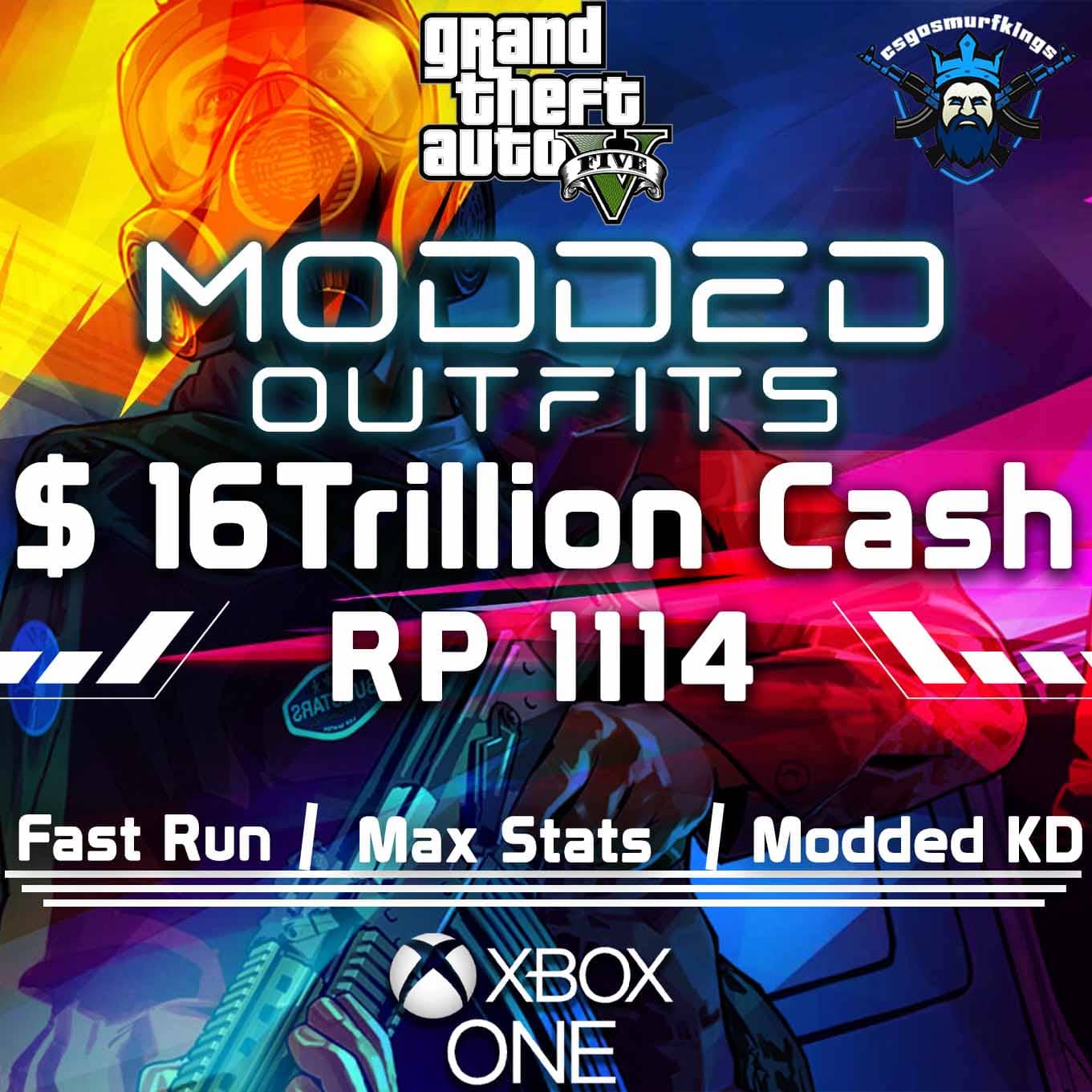 Buy GTA 5 MODDED ACCOUNT  1 Billion in Total Assets (Xbox One) - XBOX  Account - GLOBAL - Cheap - !