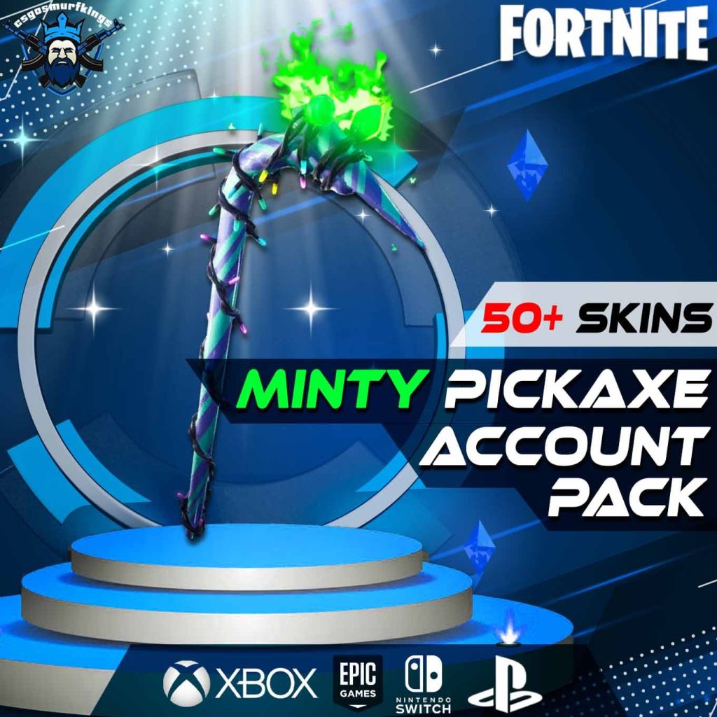 ANY PLATFORM FORTNITE Account MINTY PICKAXE Account Pack 50 any-platform-fortnite-account-minty-pickaxe-account-pack-50
