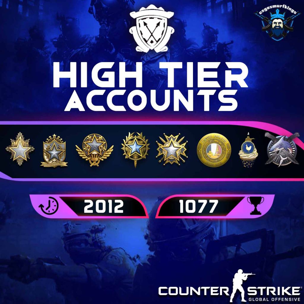 We're the kings in Game Accounts | CS2 ACCOUNTS