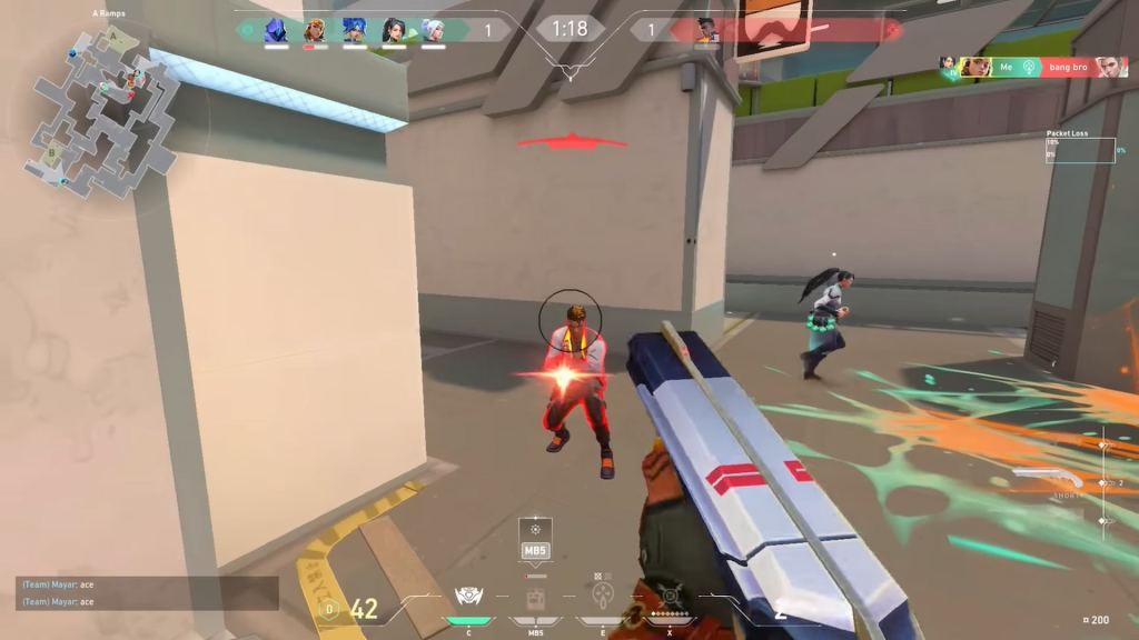 how to copy a players crosshair in valorant