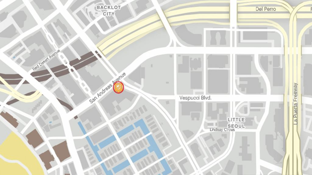 Vespucci Police Department in gta 5