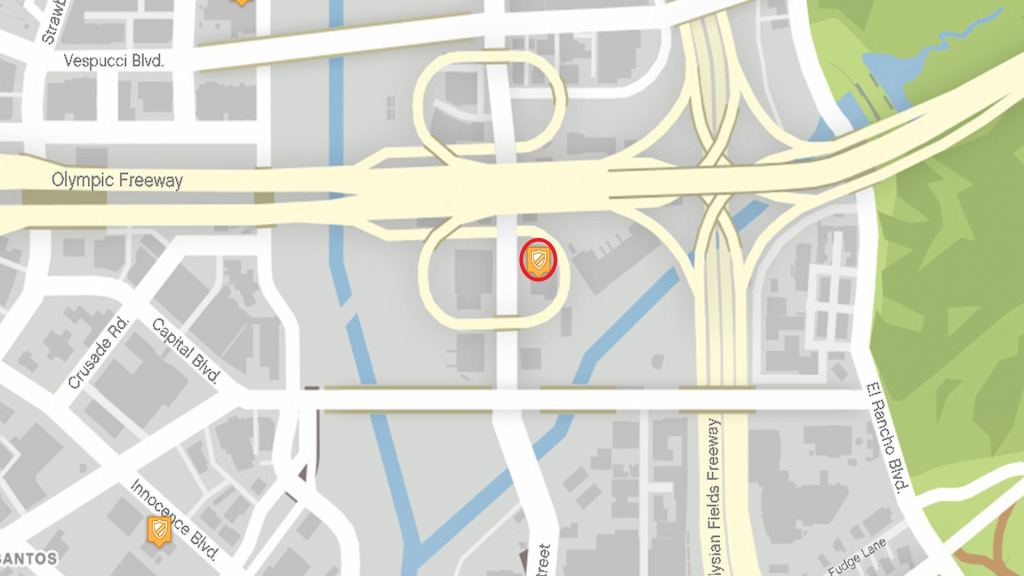 La Mesa Police Station in gta 5