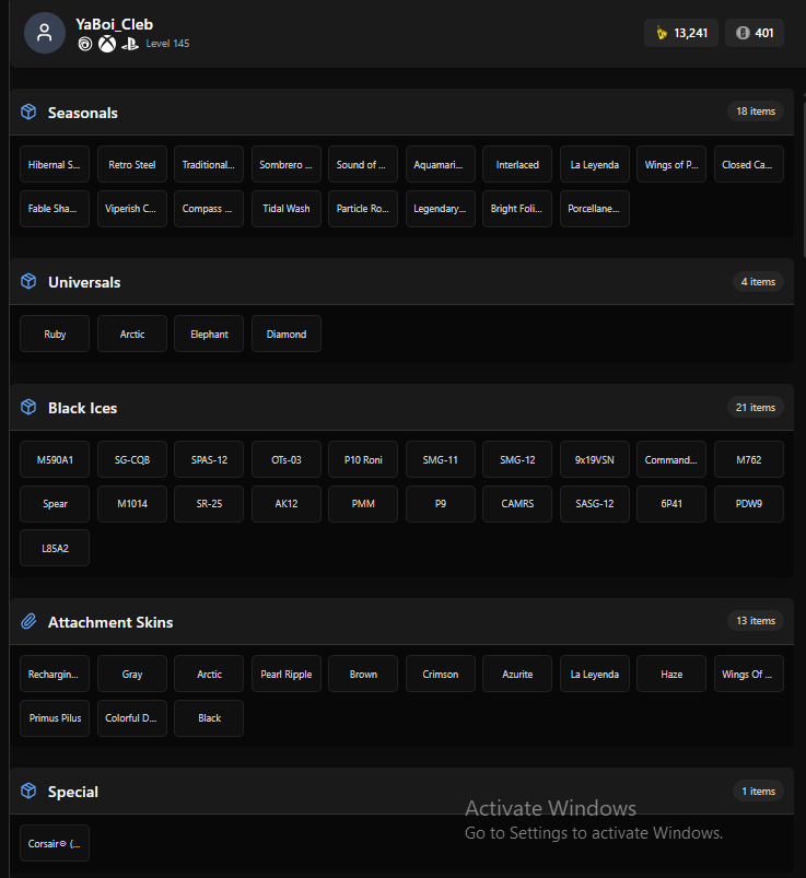 We're the kings in Game Accounts | Recent Products