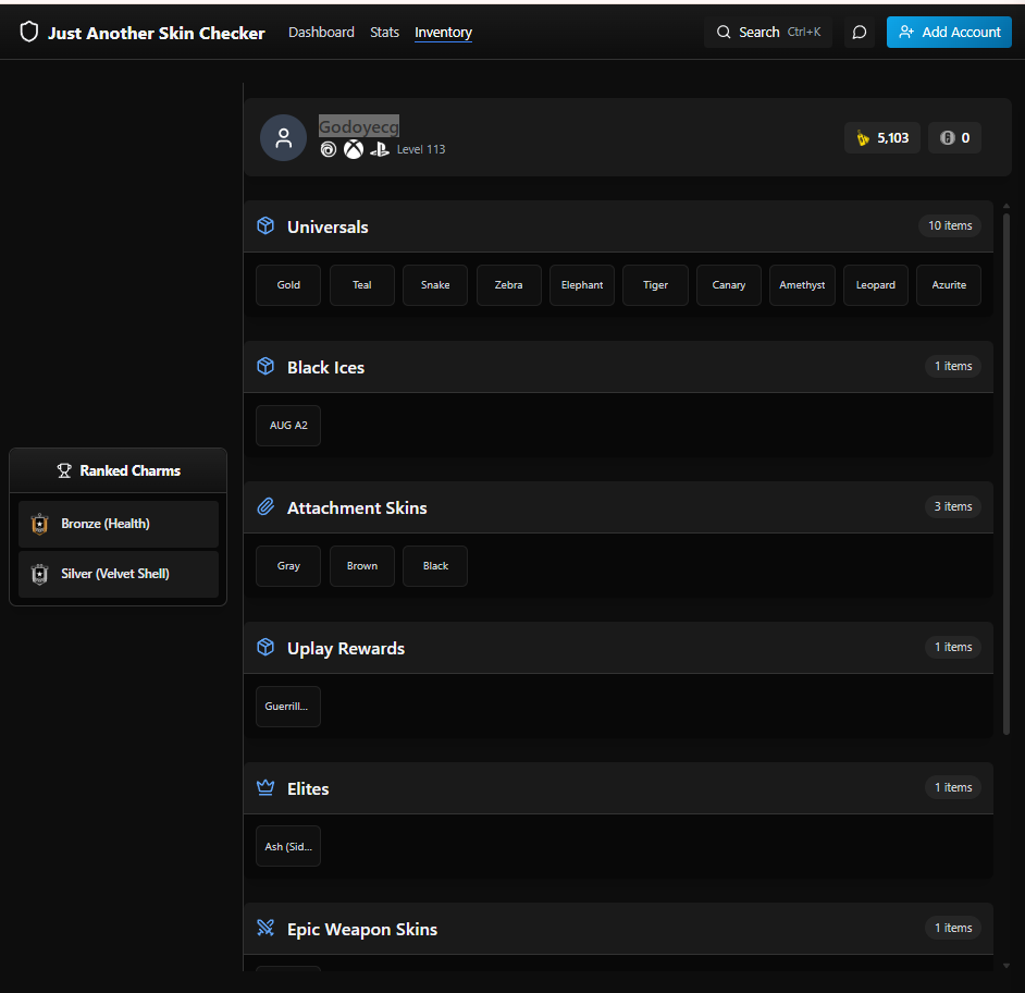 We're the kings in Game Accounts | Recent Products