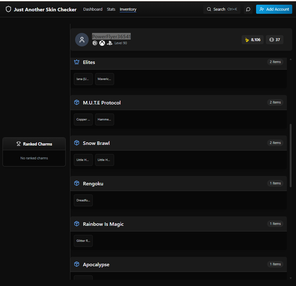 We're the kings in Game Accounts | Recent Products