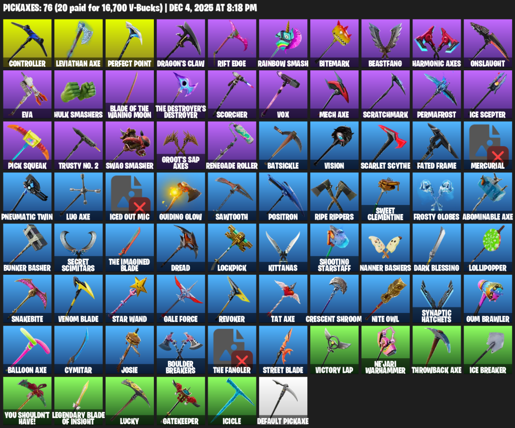 We're the kings in Game Accounts | Recent Products