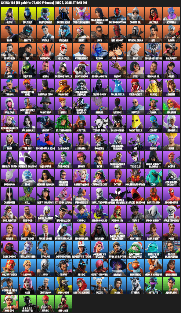 We're the kings in Game Accounts | Sale Products