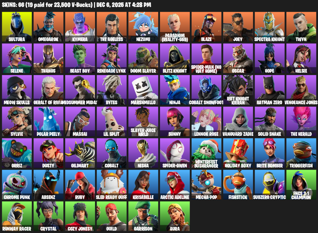 We're the kings in Game Accounts | Recent Products