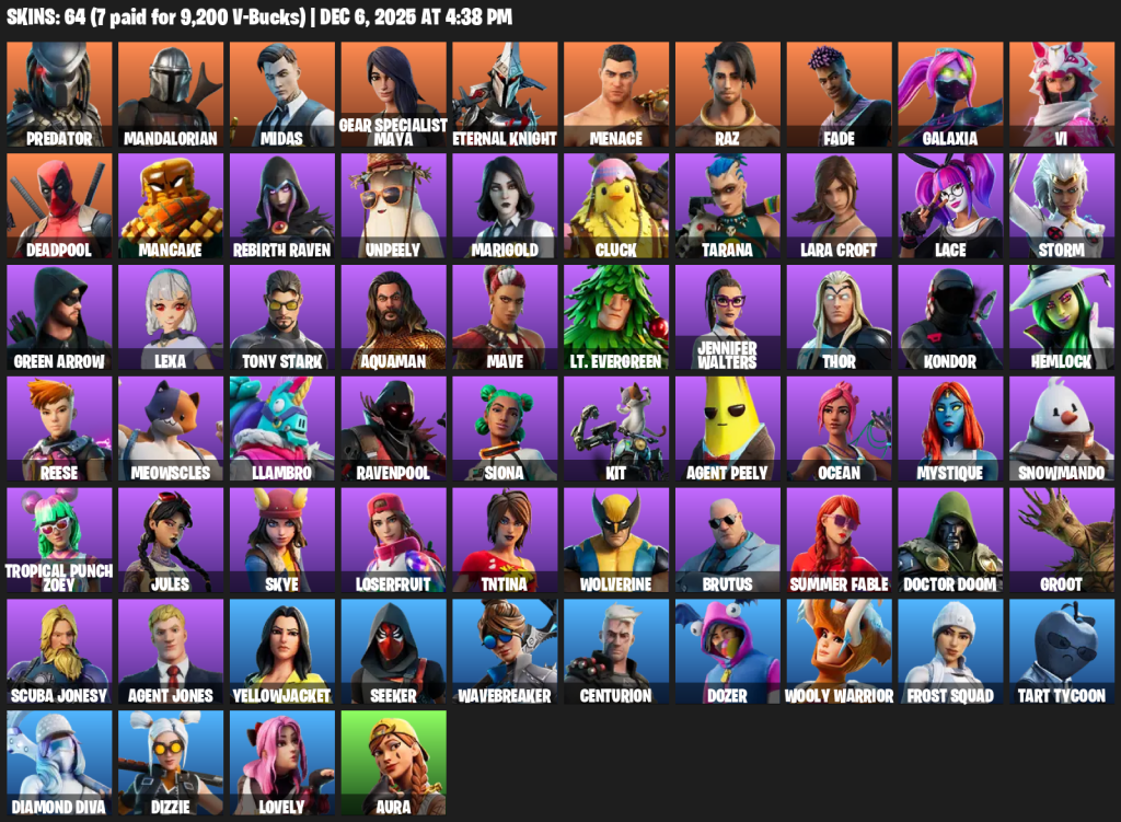 We're the kings in Game Accounts | Recent Products