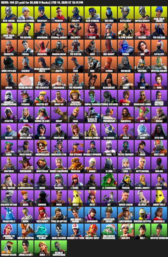 We're the kings in Game Accounts | Recent Products